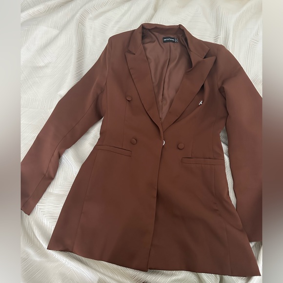 Pretty little thing sets ,brown blazer and pants - Picture 9 of 12